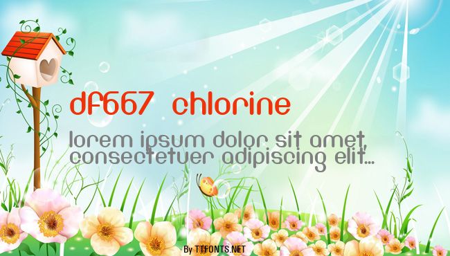 DF667  Chlorine example